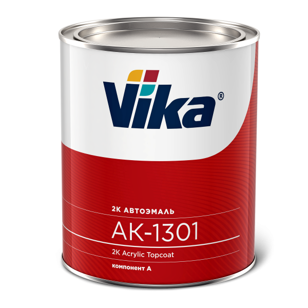 VIKA-акрил / 601 ЧЕРНАЯ АК-1301 0,8 кг(6шт)