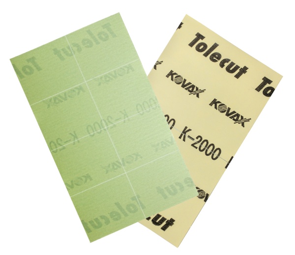 KOVAX/ Клейкий Лист Tolecut Green P2000 (29*35мм) x (КОМПЛЕКТ 8шт) 1911522