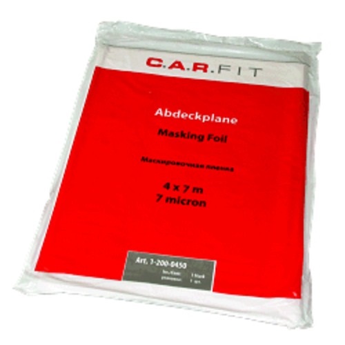 Carfit / Маскировочная пленка 4 х7м (7микрон) 28шт 1-203-0470