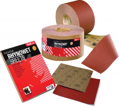 INDASA / RHYNOWET Лист (по мокрому) 230мм*280мм Р 220  арт.01357  (50шт)